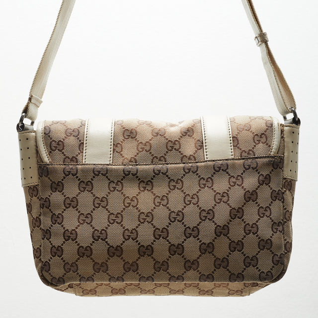 GUCCI MONOGRAM SHOULDER BAG