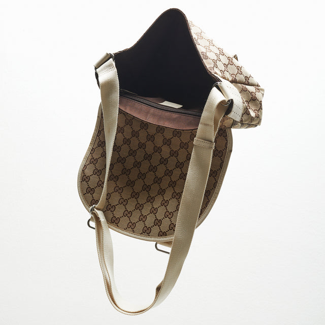 GUCCI MONOGRAM SHOULDER BAG