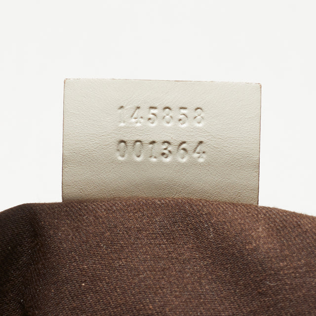 GUCCI MONOGRAM SHOULDER BAG