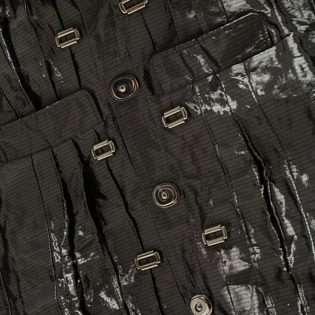 BALENCIAGA 2006 METALLIC WOMENS JACKET