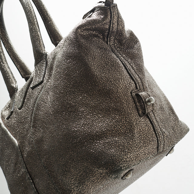 SAINT LAURENT LEATHER HAND BAG
