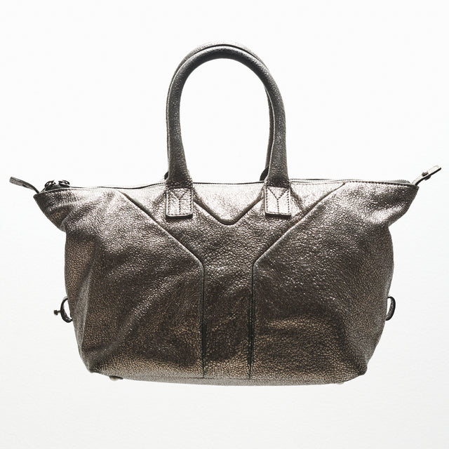 SAINT LAURENT LEATHER HAND BAG