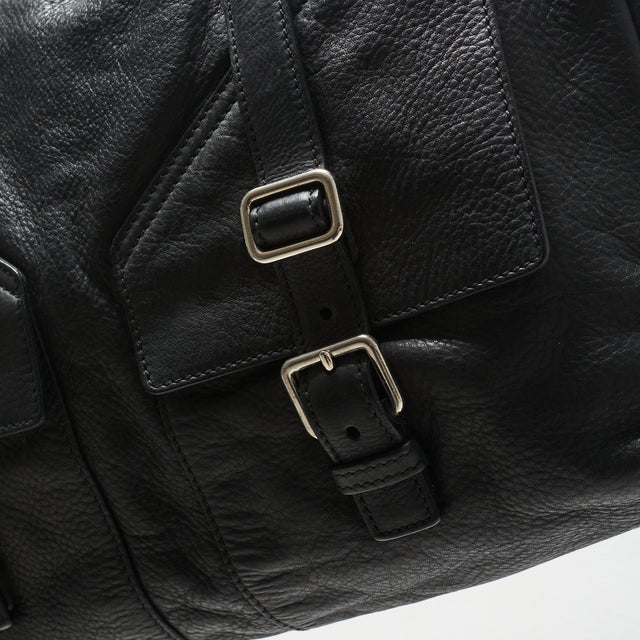 SAINT LAURENT LEATHER HAND BAG