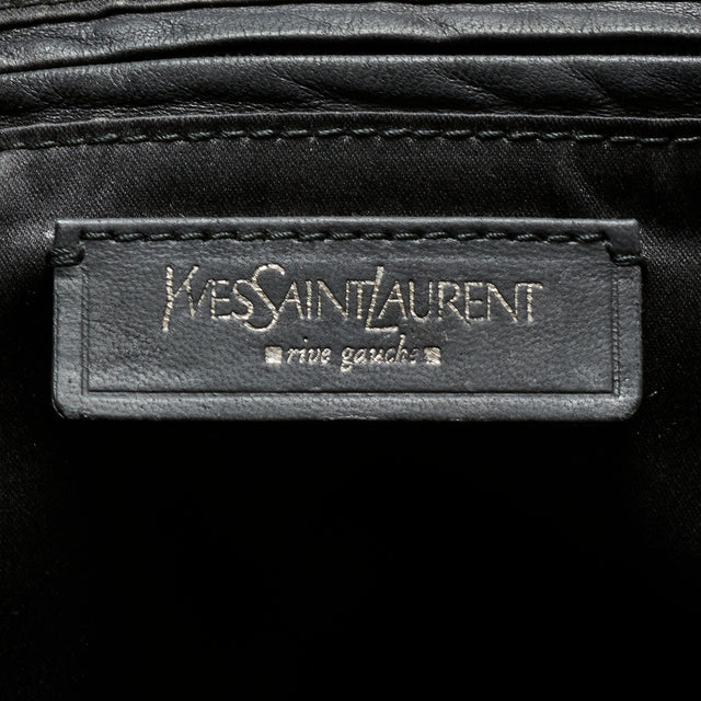 SAINT LAURENT LEATHER HAND BAG