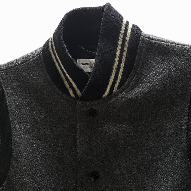 SAINT LAURENT HEDI SLIMANE TEDDY JACKET