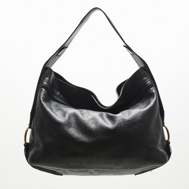 SAINT LAURENT LEATHER HAND BAG