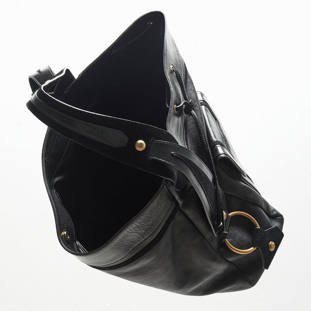 SAINT LAURENT LEATHER HAND BAG