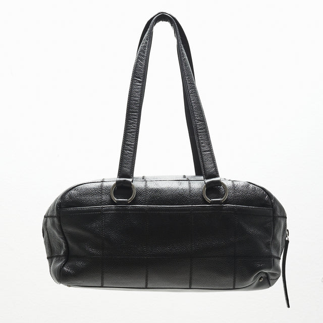 CHANEL CHOCOLATE BAR CAVIAR LEATHER HAND BAG