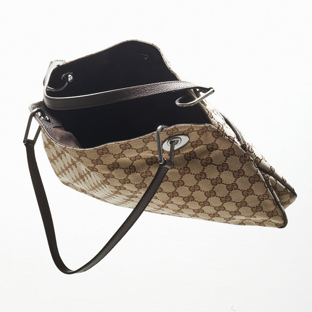 GUCCI MONOGRAM HAND BAG