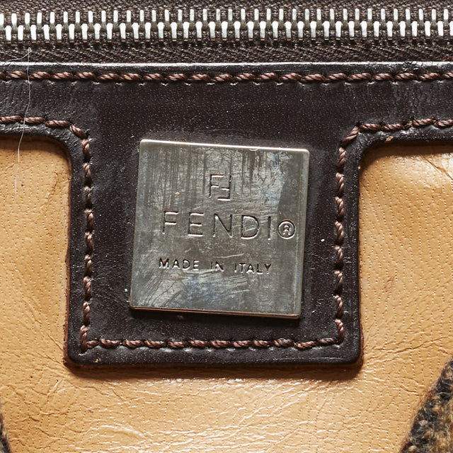 FENDI WOOL BAGUETTE BAG