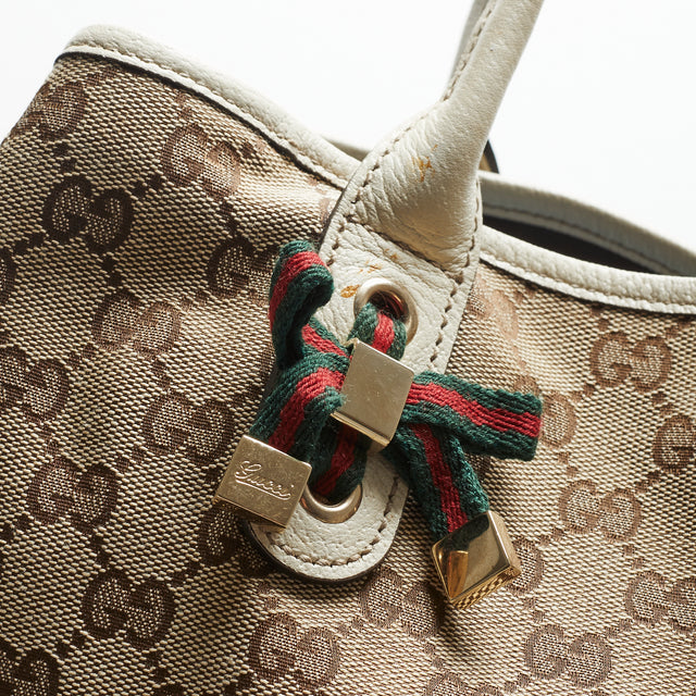 GUCCI MONOGRAM HAND BAG