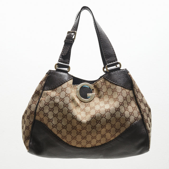 GUCCI MONOGRAM HAND BAG