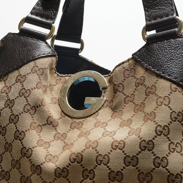 GUCCI MONOGRAM HAND BAG