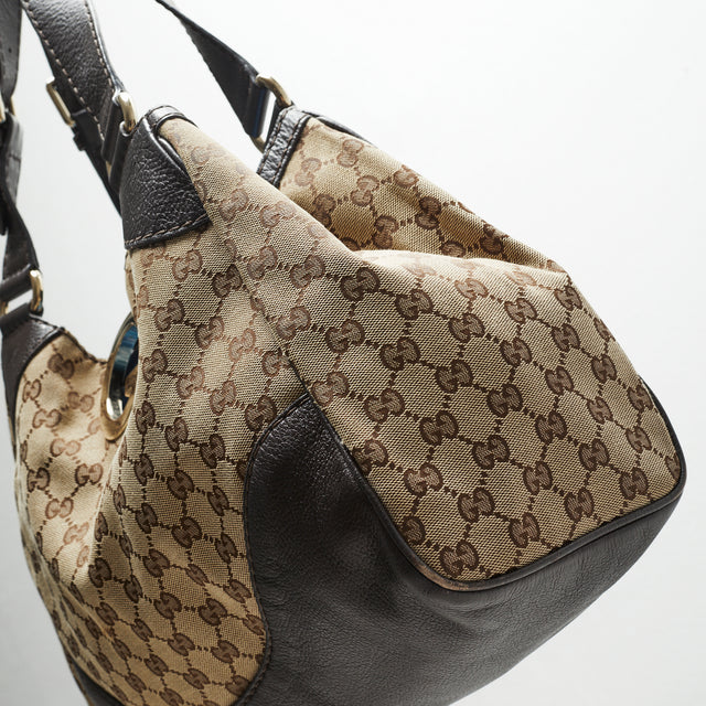 GUCCI MONOGRAM HAND BAG