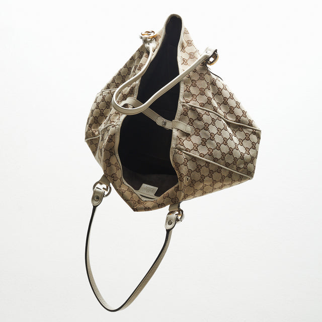 GUCCI MONOGRAM HAND BAG