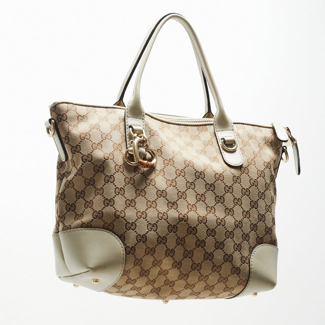 GUCCI MONOGRAM HAND BAG