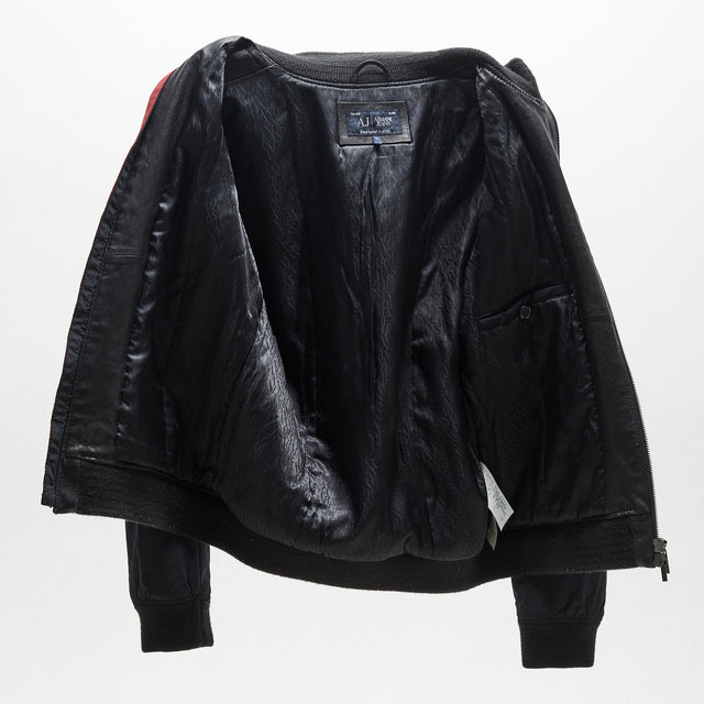 ARMANI JEANS LEATHER JACKET