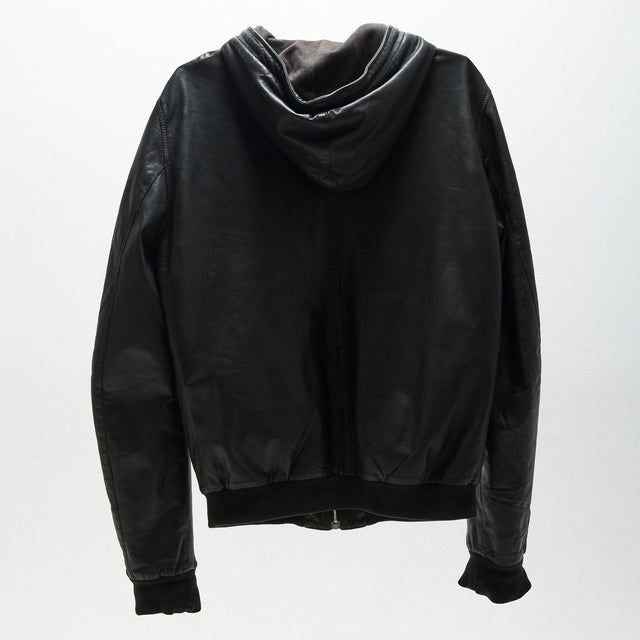 DOLCE&GABBANA LEATHER JACKET