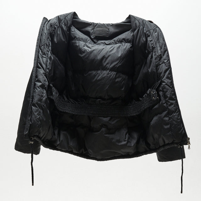 PRADA HOODED BOMBER JACKET