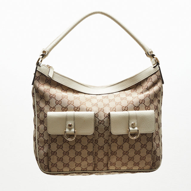 GUCCI MONOGRAM HAND BAG