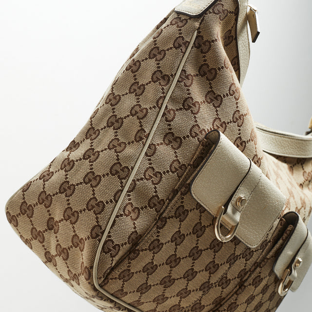 GUCCI MONOGRAM HAND BAG