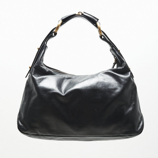 GUCCI LEATHER HORSEBIT HAND BAG
