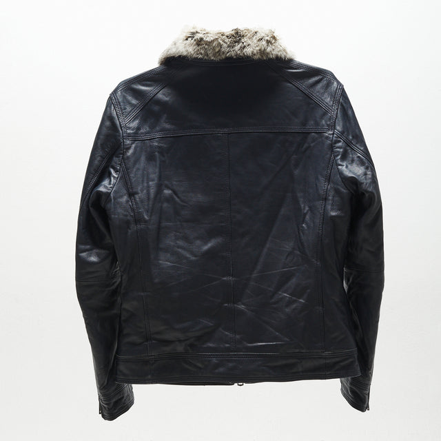 BURBERRY BLACK LABEL LEATHER JACKET