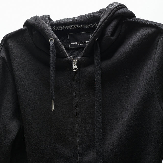 NUMBER (N)INE ZIP HOODIE