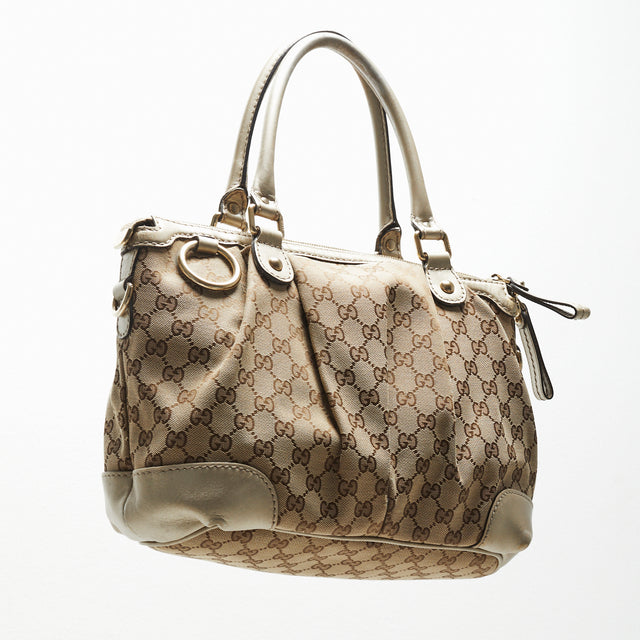 GUCCI MONOGRAM HAND BAG