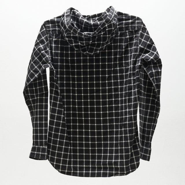 NUMBER (N)INE HOODED FLANEL SHIRT