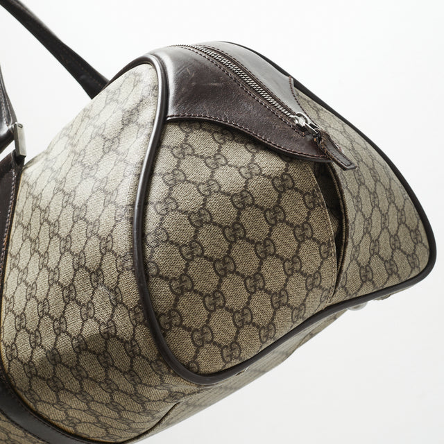 GUCCI MONOGRAM DUFFLE BAG