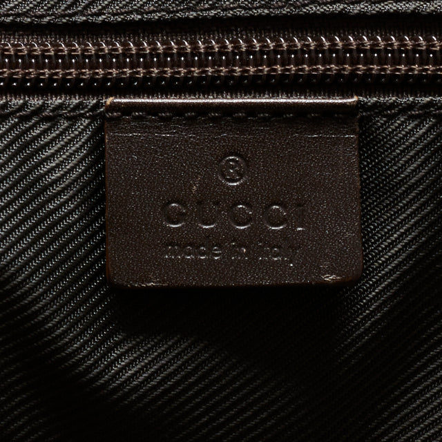GUCCI MONOGRAM DUFFLE BAG