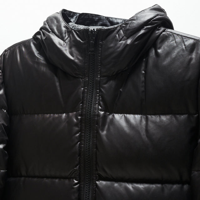 BURBERRY BLACK LABEL REVERSIBLE PUFFER JACKET