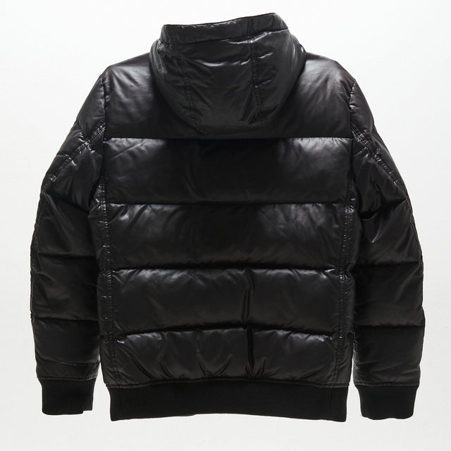 BURBERRY BLACK LABEL REVERSIBLE PUFFER JACKET