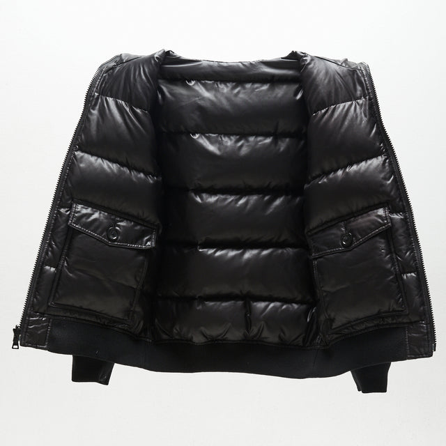 BURBERRY BLACK LABEL REVERSIBLE PUFFER JACKET