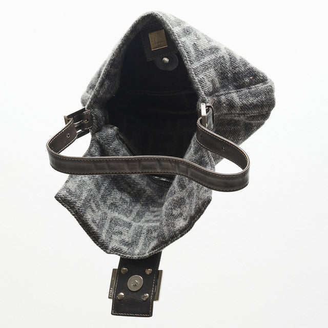 FENDI WOOL BAGUETTE BAG