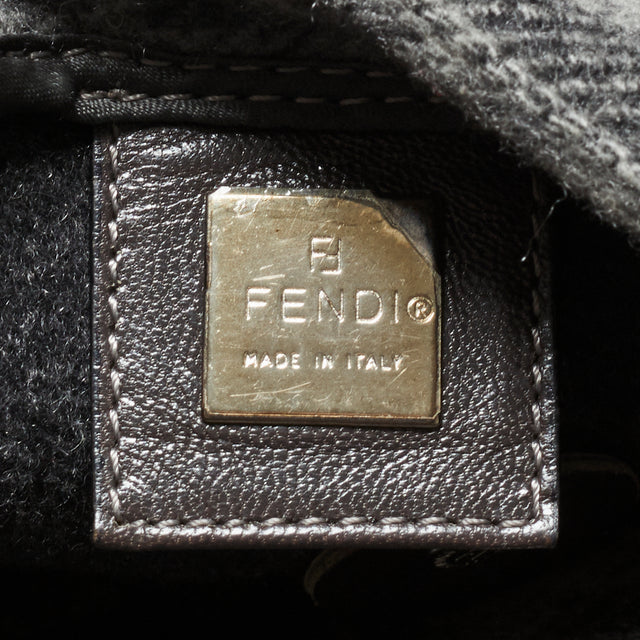 FENDI WOOL BAGUETTE BAG