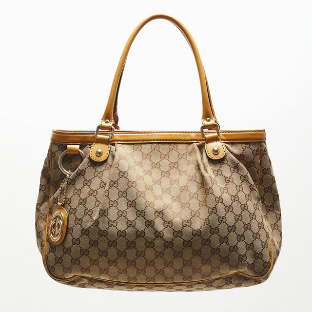 GUCCI MONOGRAM HAND BAG