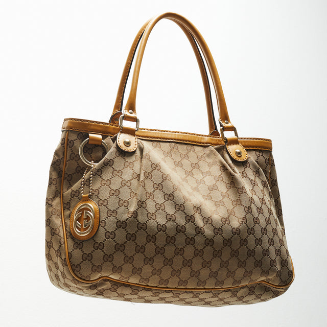GUCCI MONOGRAM HAND BAG