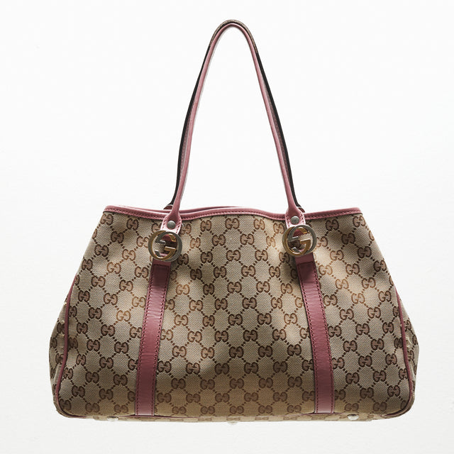 GUCCI MONOGRAM HAND BAG