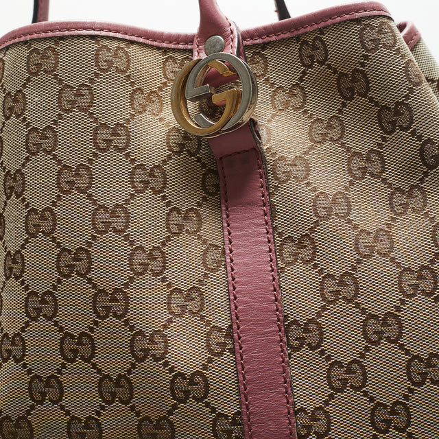 GUCCI MONOGRAM HAND BAG