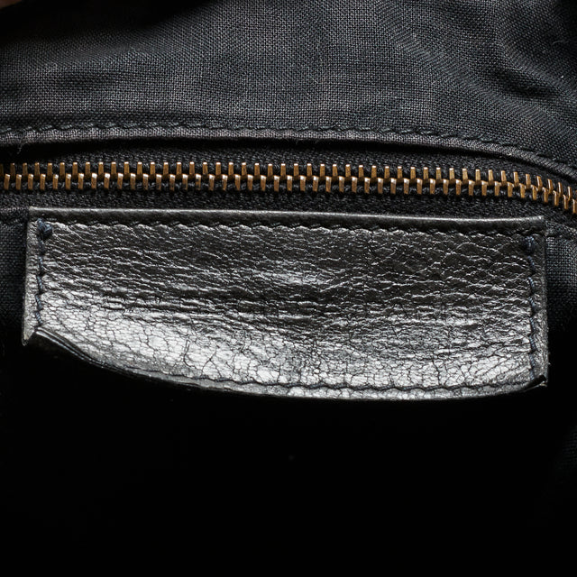 BALENCIAGA LEATHER SHOULDER BAG