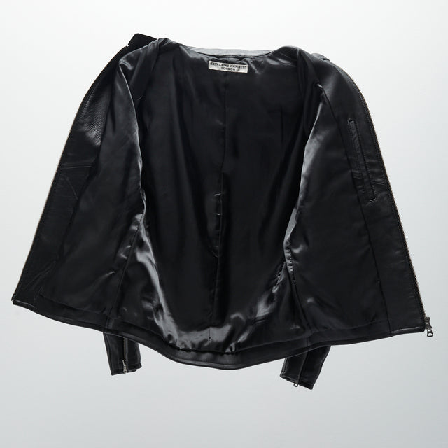 KATHARINE HAMNETT LEATHER JACKET