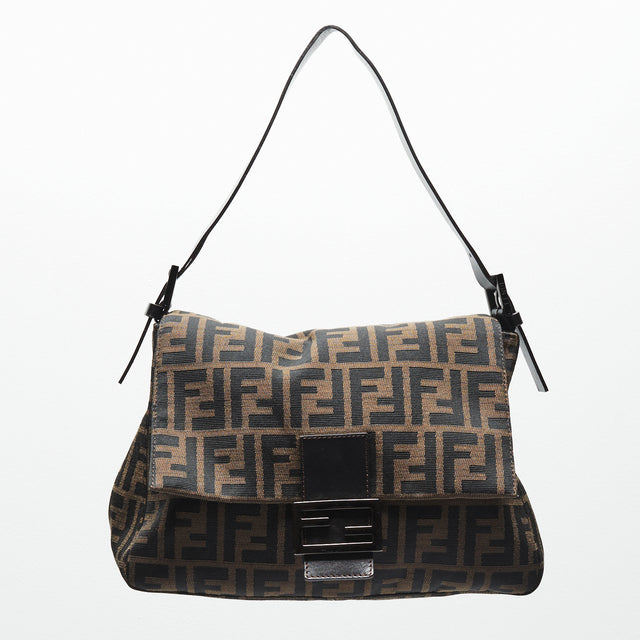 FENDI ZUCCA MAMMA BAGUETTE BAG