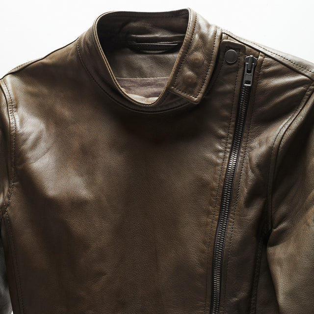 MAISON MARGIELA 2000'S WOMENS BIKERS LEATHER