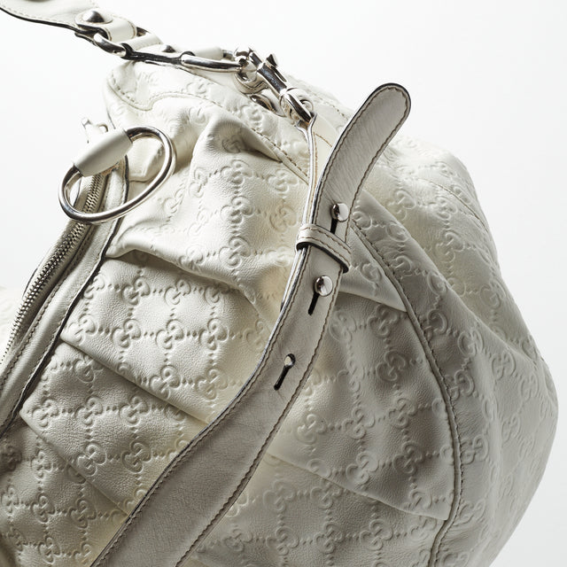 GUCCI HORSEBIT LEATHER HAND BAG
