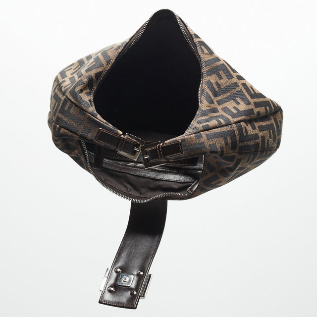 FENDI ZUCCA HALF MOON BAG