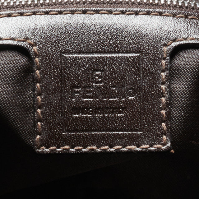 FENDI ZUCCA HALF MOON BAG