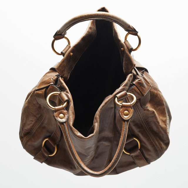 MIU MIU LEATHER HAND BAG