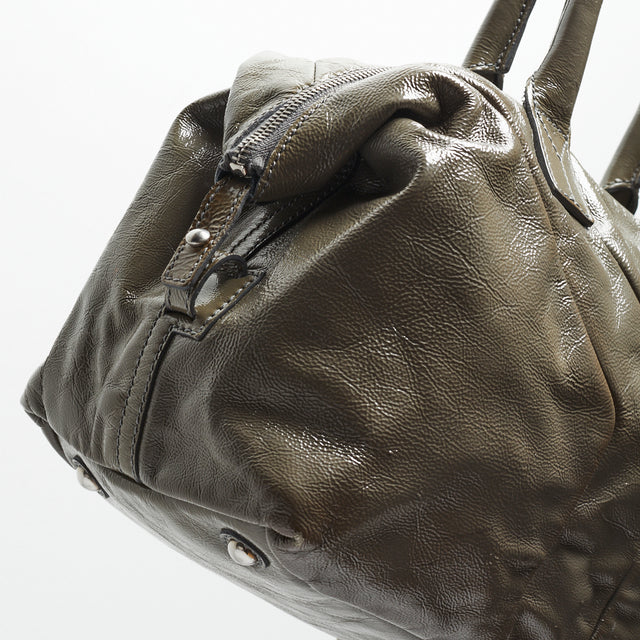 SAINT LAURENT LEATHER HAND BAG